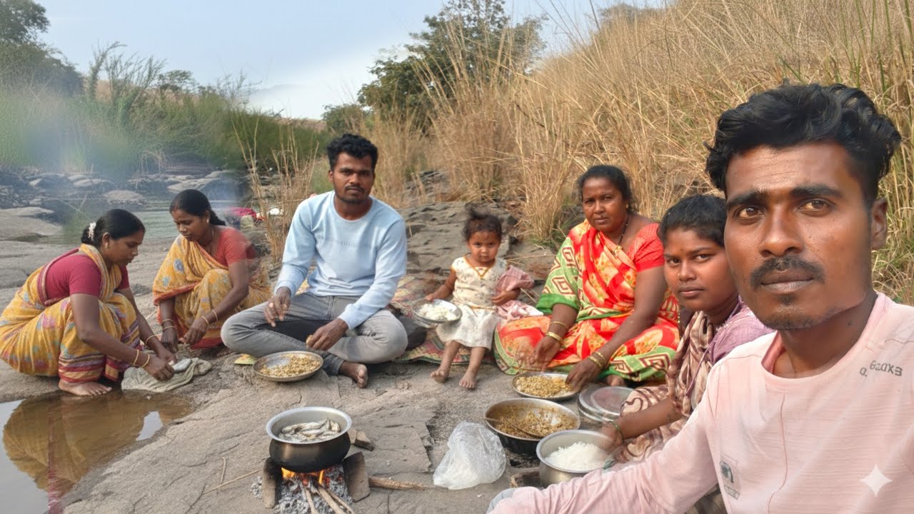 झोळून पकडले मासे आणि बनवली😋😋रेसिपी🥘