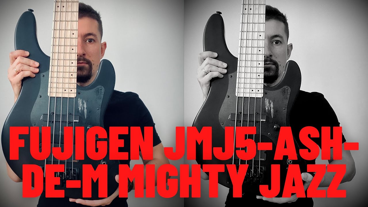 Fujigen Mighty Jazz Dark Evolution 5 strings || Igor Odaryuk