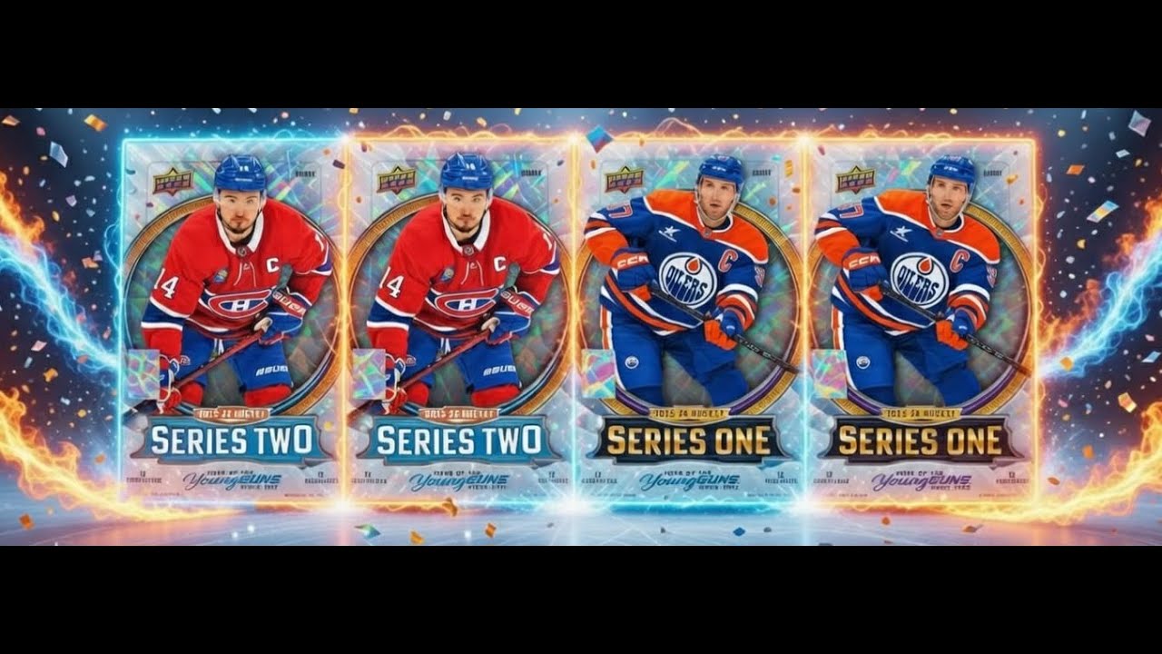 💥 🔥 25-26 Upper Deck Series 1 & 2 Hockey 4 Box Break #1880 💥 🔥