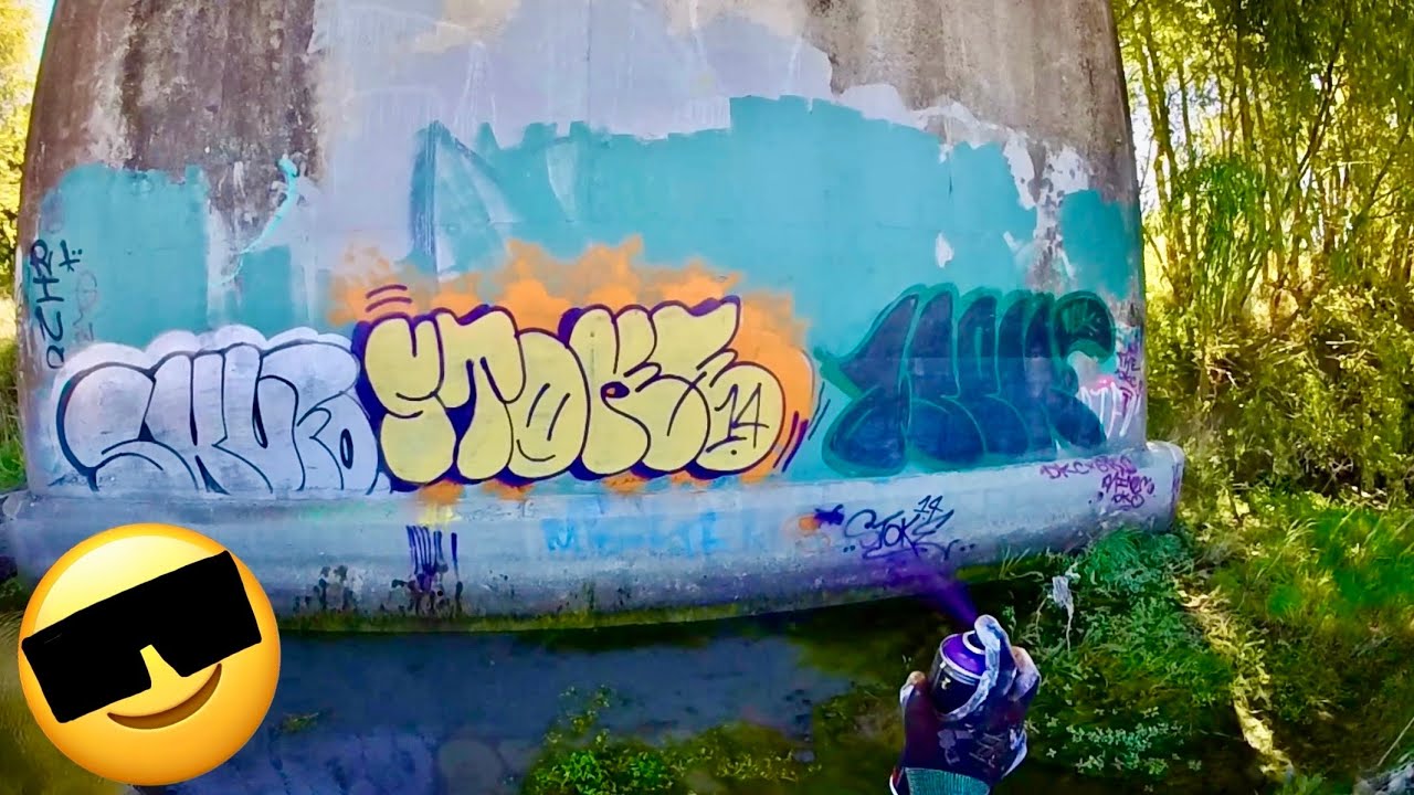 Tagging and bombing mission 14# black bridge