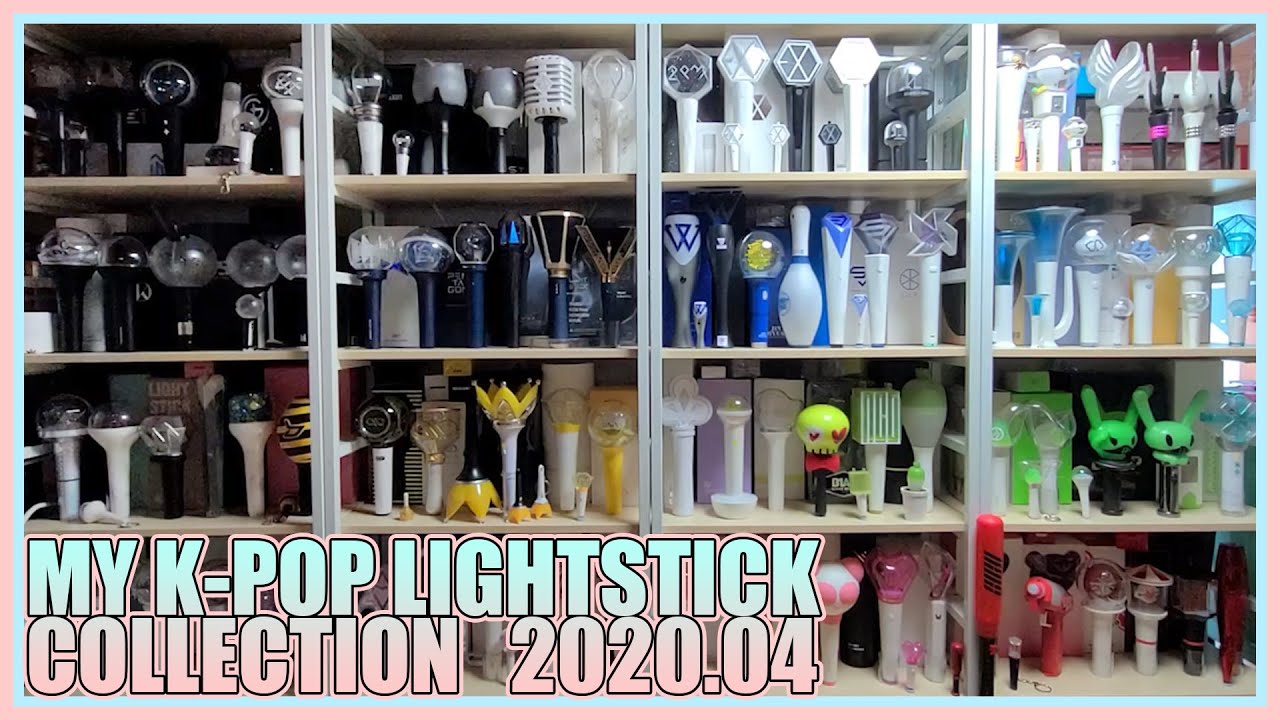 MY KPOP LIGHTSTICK COLLECTION   2020.04 아이돌 응원봉 모음