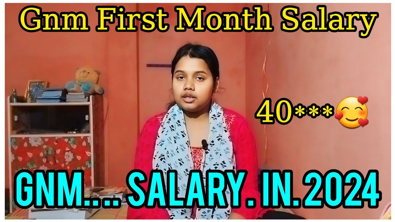 GNM SALARY in 2024 | GNM First Month Salary in 2024 | GNM salary after DA increase |GNM salary in WB