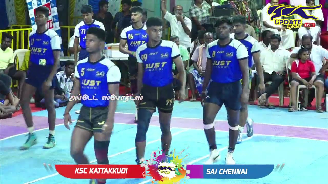 QUARTER | KATTAKUDI SPORTS CLUB vs SAI CHENNAI #GUNDUR-MIET MENS KABADDI 2025