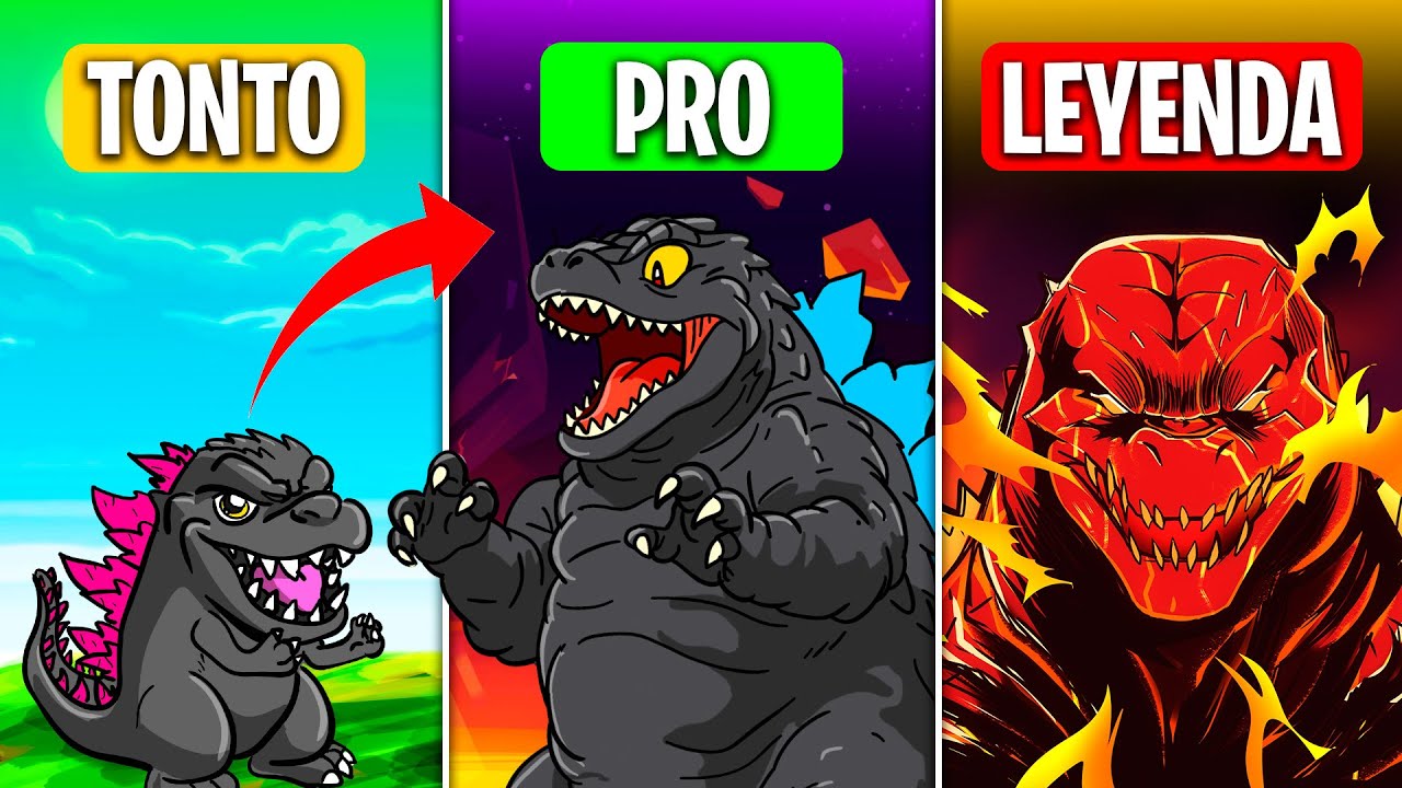 ¡Pasé de NOOB a LEYENDA siendo GODZILLA en KAIJU UNIVERSE!