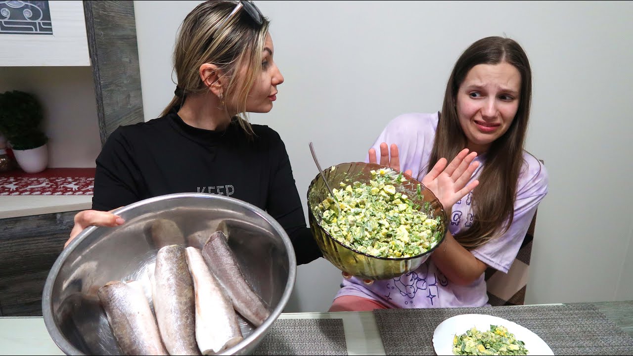 De azi Irochka este la Dieta /Foarte trist
