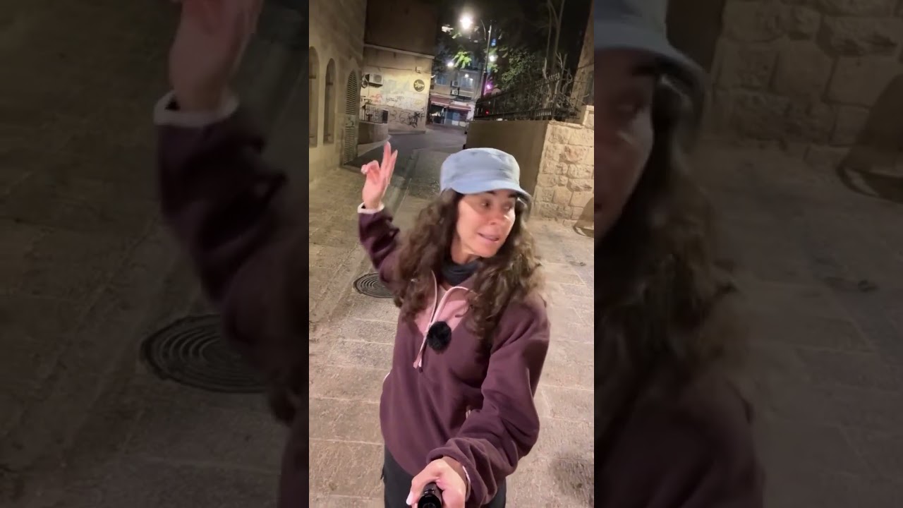 Tudo fechado na caminhada por Jerusalem! Análise semântica!