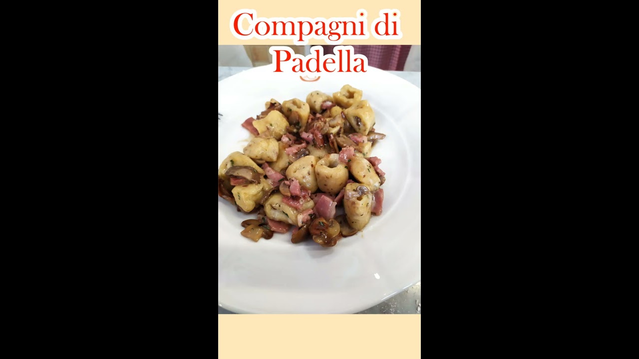 Compagni di padella: Gnocchi di funghi ripieni