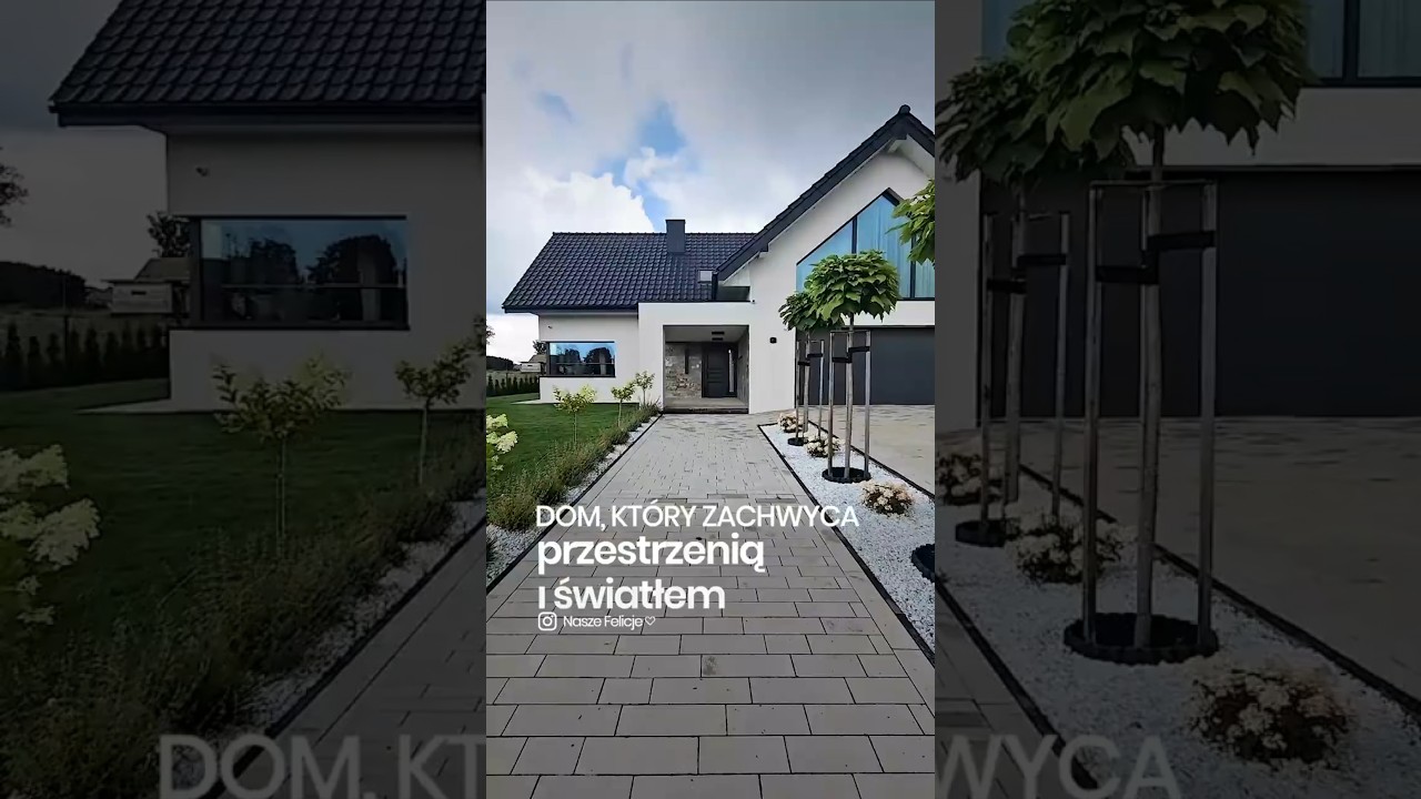 Efektowne przeszklenia i antresola - zobacz realizację Domu w felicjach 4(G2)