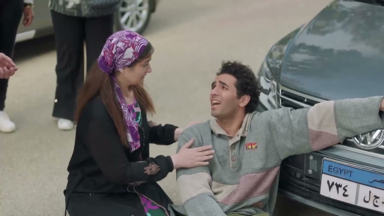 لذيذ عمل حادثة بالعربية وخبط محمد جمال في الشارع😉شوفوا هيحصله ايه🤔من مسلسل في بيتنا روبوت ٢