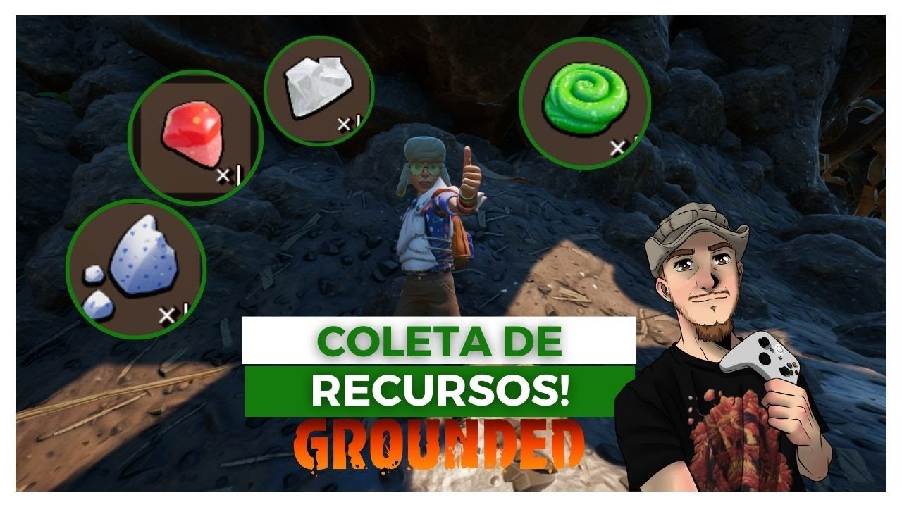 GROUNDED: Colete Muitos FRAGMENTOS de SAL, MENTA, PICANTE e AZEDO, Principais Locais Para Farm!