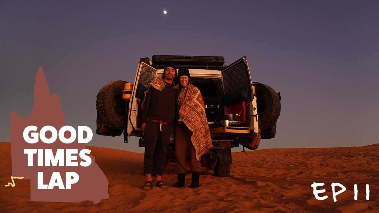 Lap of Australia EP11 - Crossing the Simpson Desert! (Part 1/2) ➔ Sand Dunes and Salt Flats