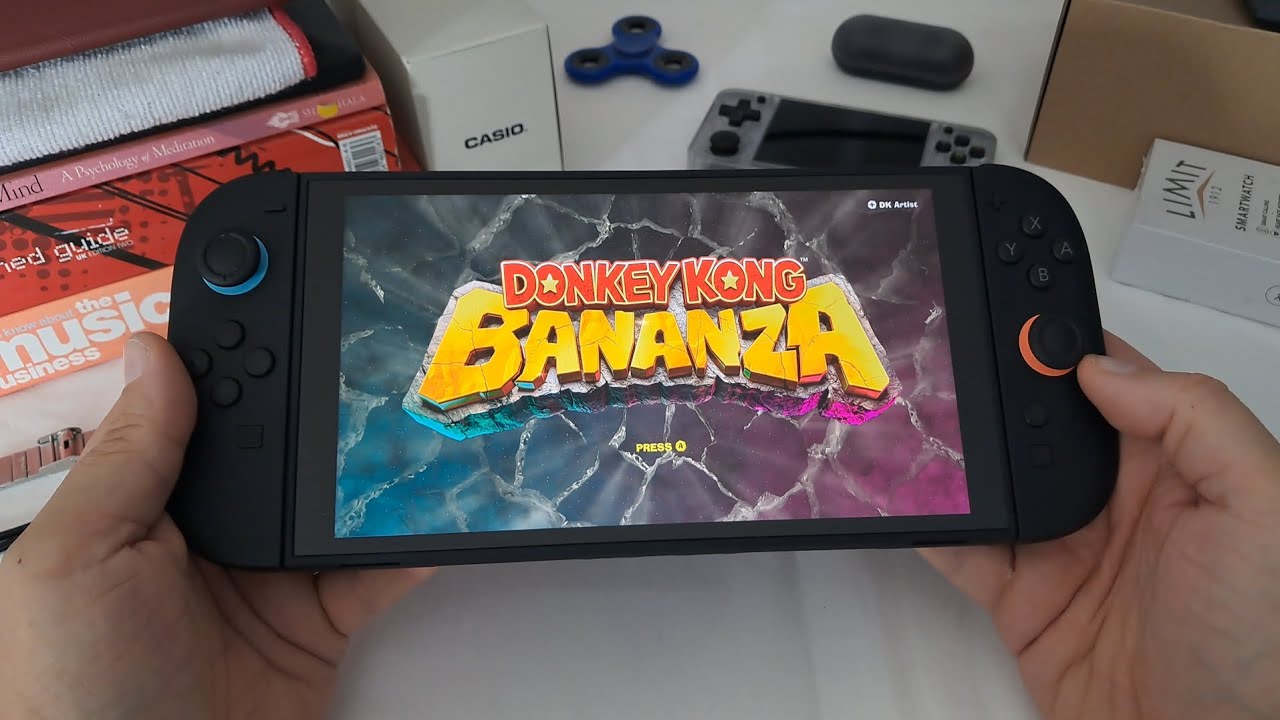 Donkey Kong Bananza Nintendo Switch 2 Handheld Gameplay