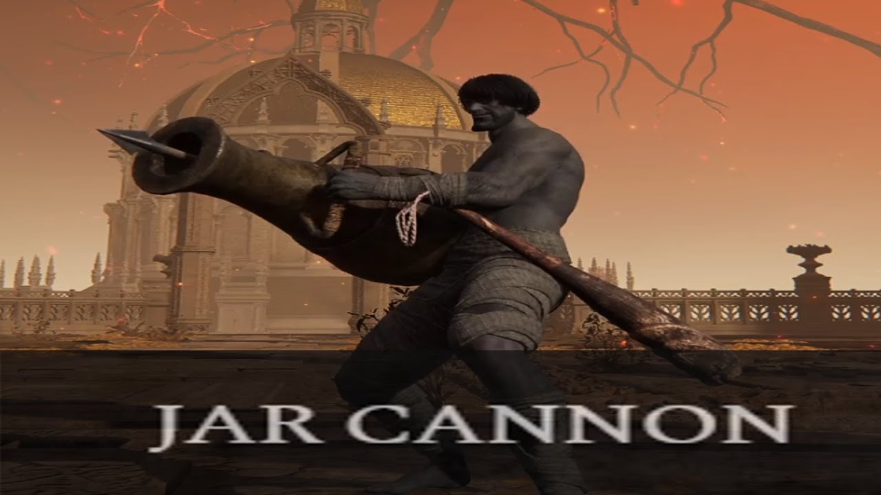 tentando ZERAR o ELDEN RING s&oacute; com o canh&atilde;o de jarro