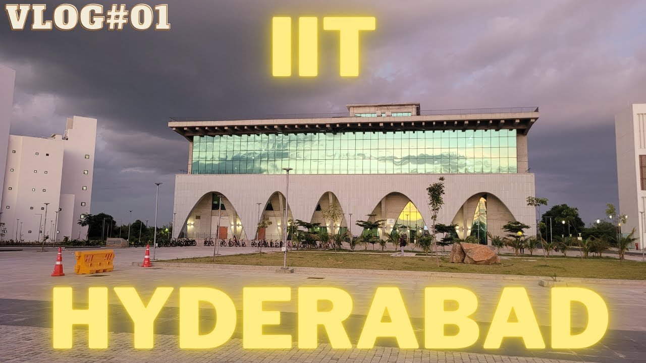 [Vlog#01] IIT Hyderabad || IIT Hyderabad Library Tour