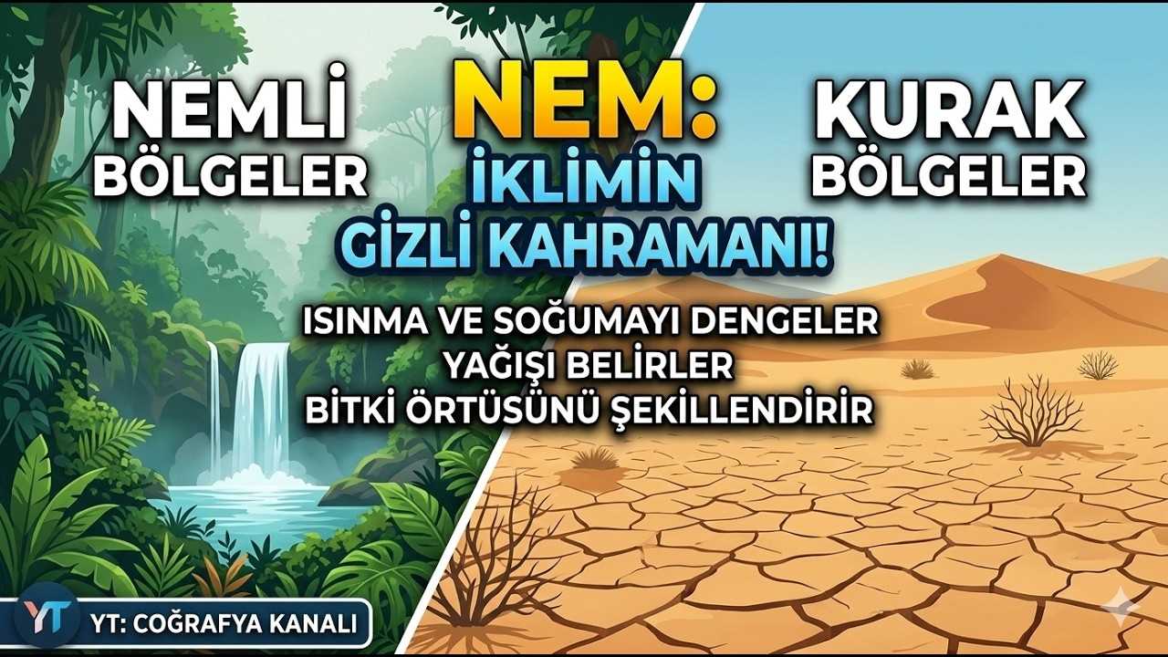 İklim değişkenleri : 4.Nem