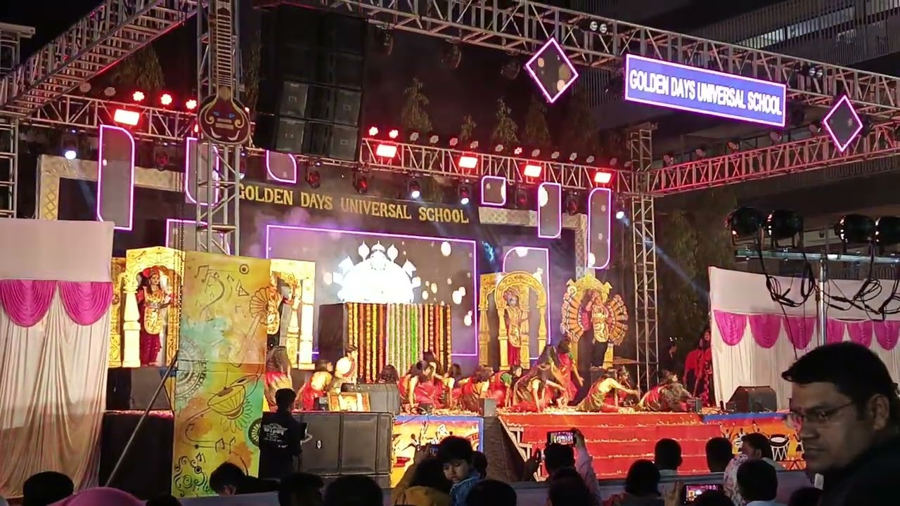 #goldendays universal school nashik  साडे तीन शक्ति पीठ दर्शन 🙏🙏👏👏