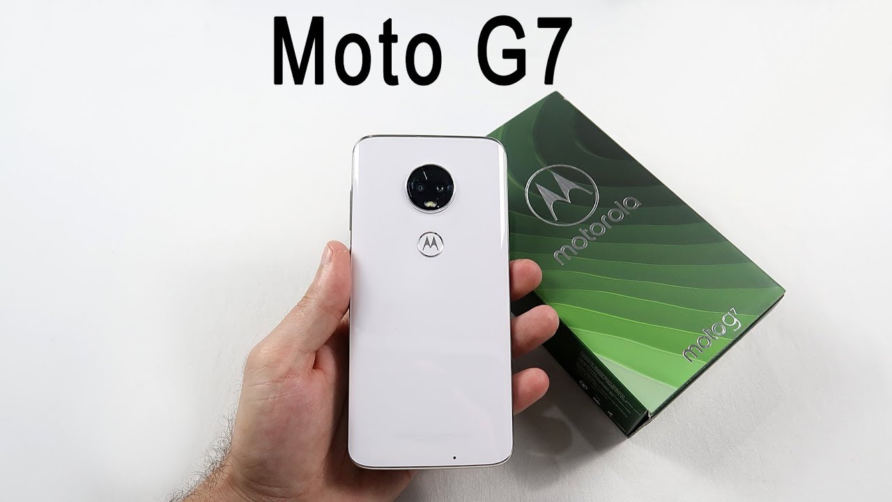 Motorola Moto G7 Polar - Mais Bonito? Unboxing