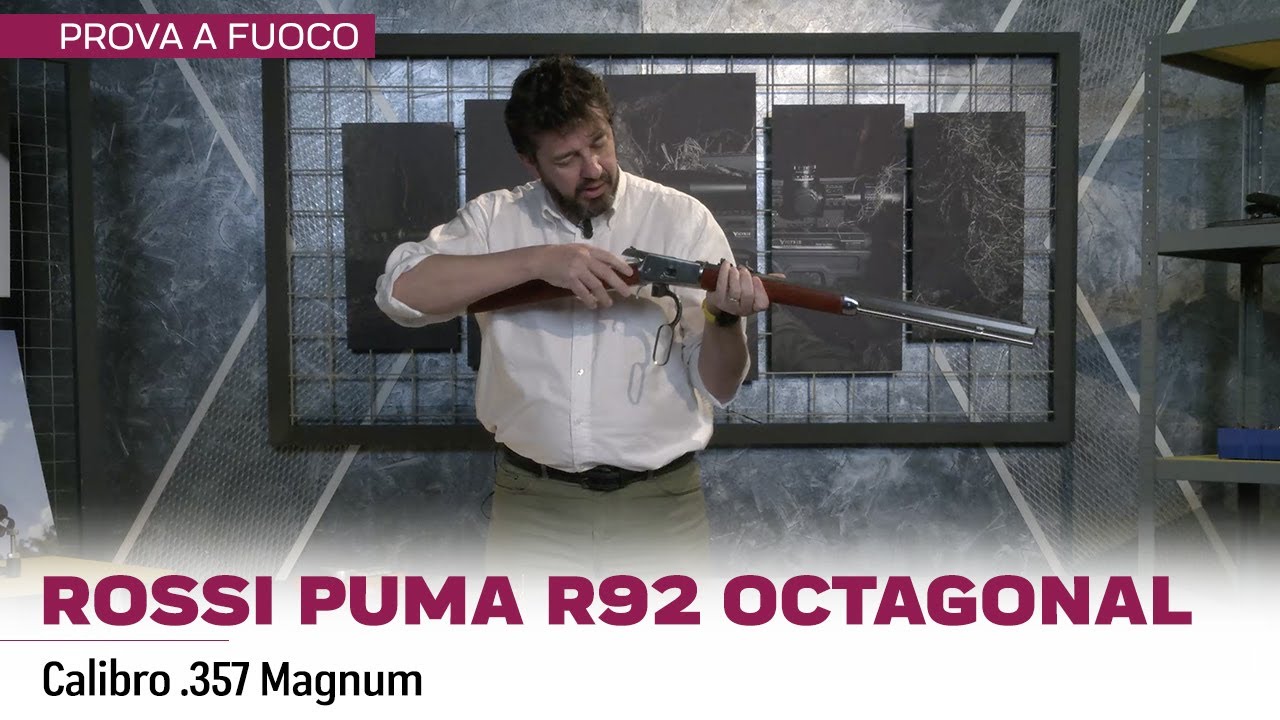 Rossi Puma R92 Octagonal calibro .357 - Recensione e prova a fuoco