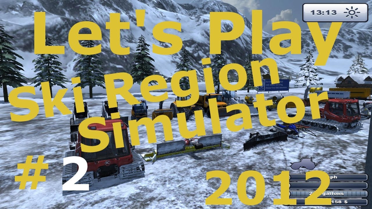 Let's Play #2 Ski Region Simulator