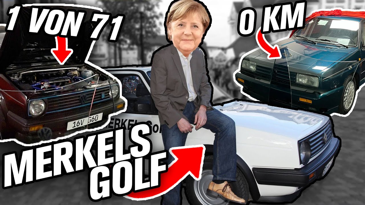 Unfassbare GOLF Sammlung! EX Golf 2 von MERKEL, 0 KM Rallye Golf und 1 von 71 LIMITED!