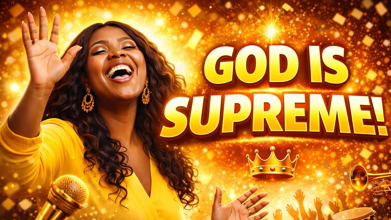 GOD IS SUPREME | High African Praise | Energetic Gospel Dance Praise | All Glory to You