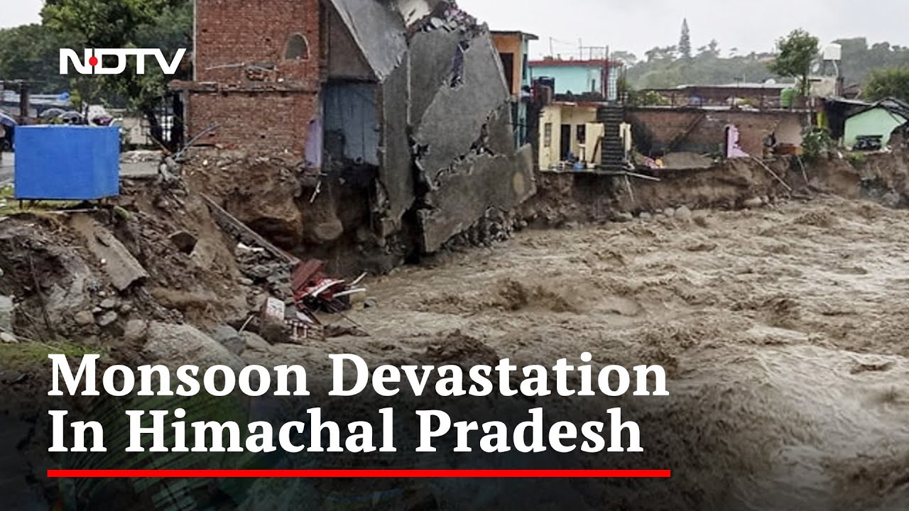 Himachal Flood Updates: Rain Fury Continues In Himachal, Heavy Rain Alert Issued For 8 Districts