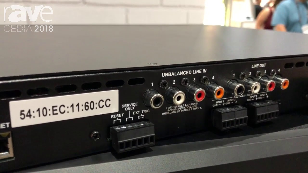 CEDIA 2018: Klipsch Showcases the KDA-1000 DSP Amplifiers for 70-Volt or Resi Applications