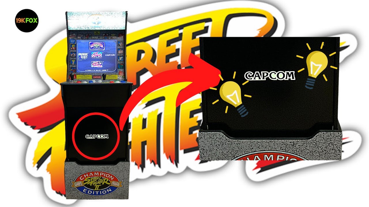 How To Make Custom Arcade1up Backlit Panels