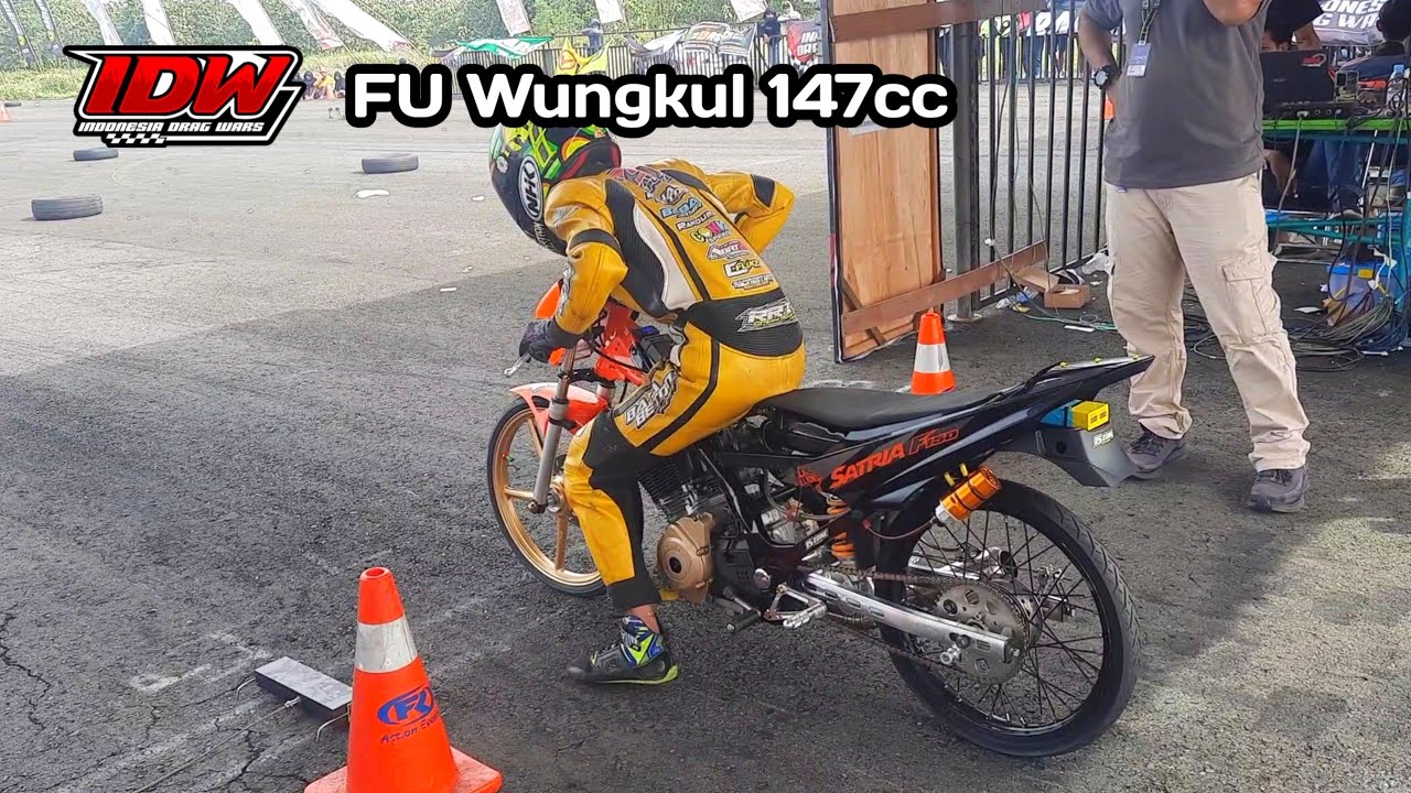 Full Race Dragbike FU Wungkul 147cc IDW Final Round #fuwungkul #fuporting #idw