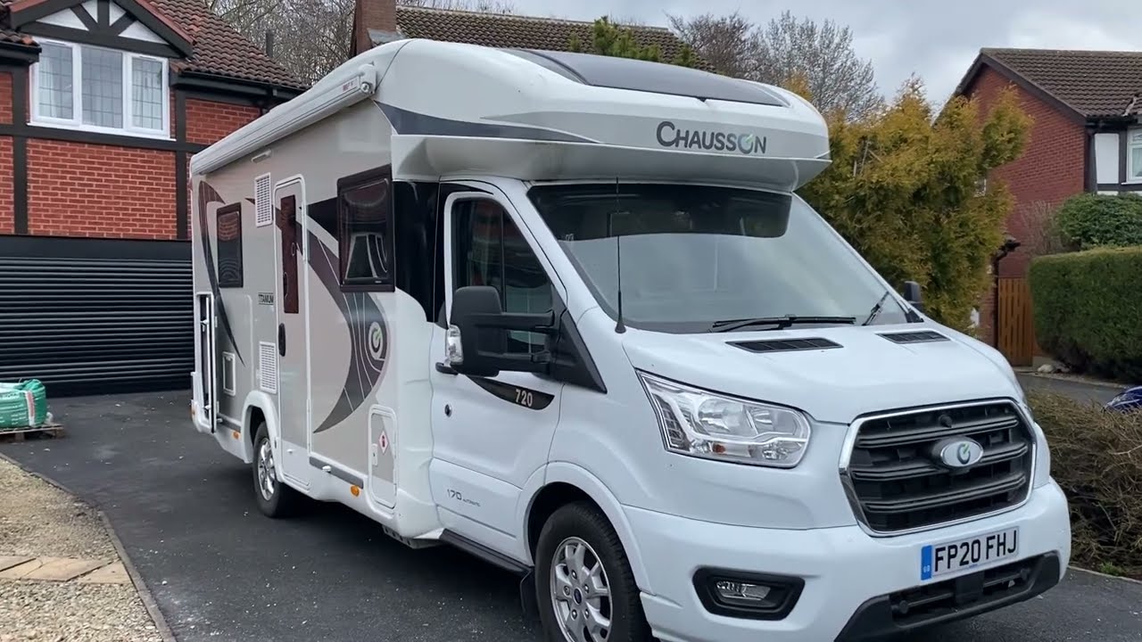 Honest review and walk around of the exterior and interior of a Chausson 720 titanium 5 travel 6 b