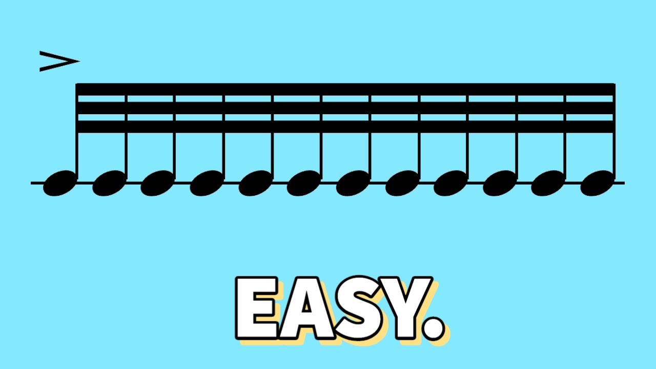32nd Notes Aren't Fast.