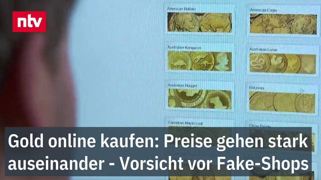 Gold online kaufen: Preise gehen stark auseinander - Vorsicht vor Fake-Shops