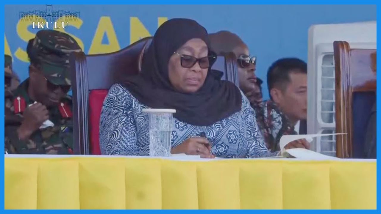 🔴#LIVE: RAIS SAMIA AKIWEKA JIWE LA MSINGI MRADI WA BANDARI YA UVUVI - KILWA MASOKO