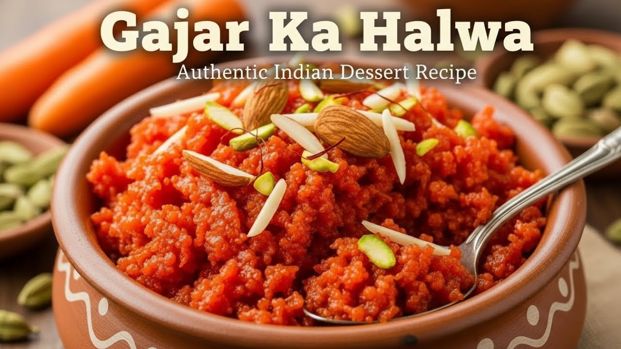 Carrot Halwa | Gajar ka Halwa | गुड़ से बनी हेल्दी गाजर का हलवा