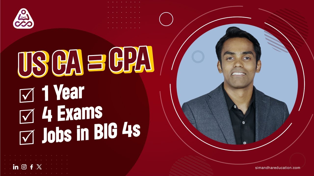 US CPA Explained! | 4 Exams | Jobs in Big4s | Career Opportunity