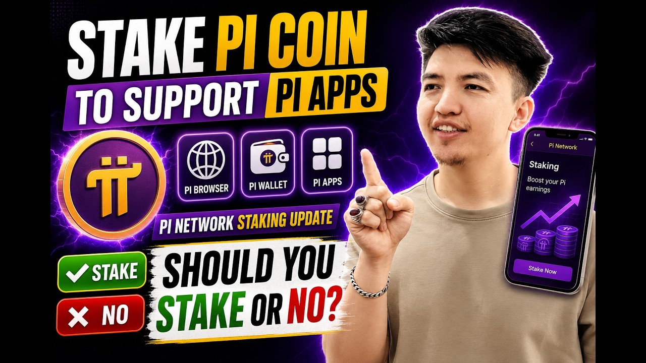 Стейкинг Pi Coin для поддержки приложений Pi | Обновление стейкинга Pi Network | Стоит ли стейкать