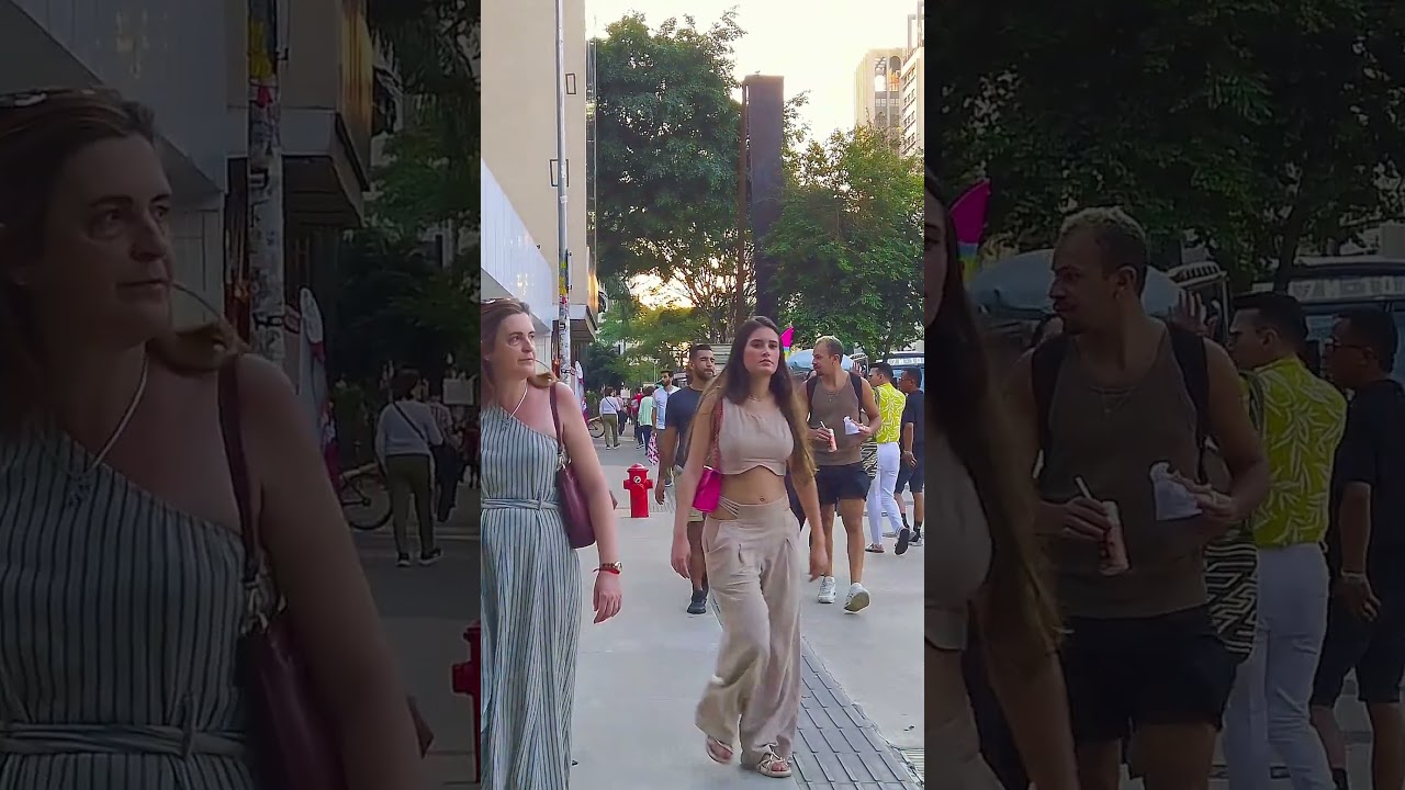 WALKING IN S&Atilde;O PAULO CITY, Brazil 🇧🇷 #shorts