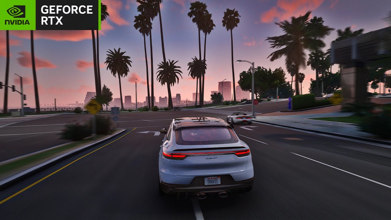 GTA 5 : The Most Beautiful Modded Graphics With QuantV | Gameplay GTA V Ultra Graphics