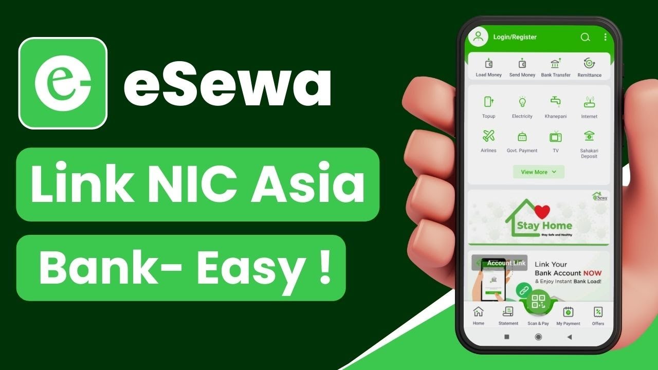 How to Link NIC Asia Bank in eSewa