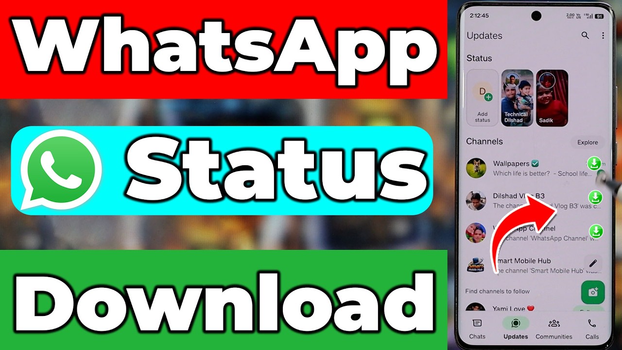 [2026] How to Download WhatsApp Status Video | 3  Easy Methods