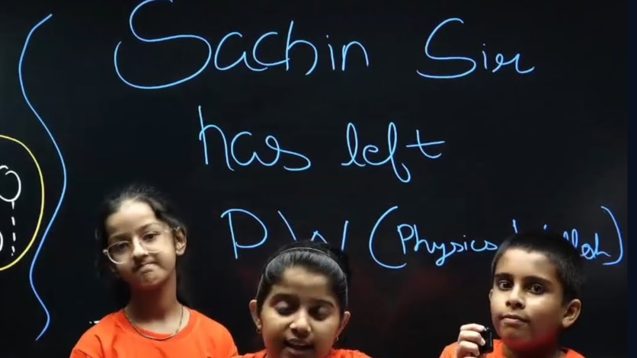 Sachin Sir left PW 😨 Sachin Sir Left PW