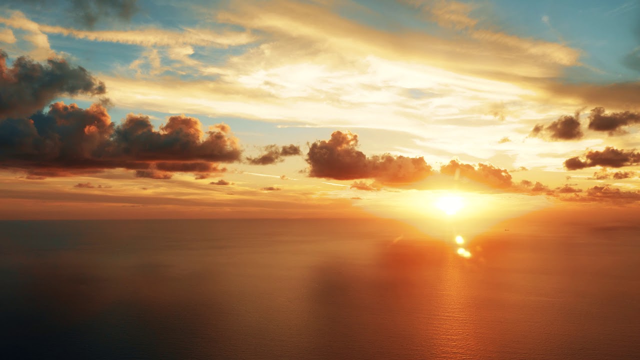 Sunset Landing in Malta 4k