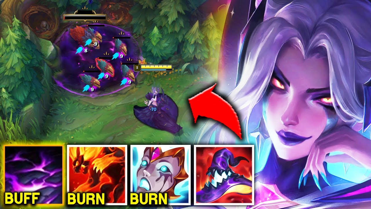 MORGANA JUNGLE GOT ANOTHER BUFF! SHE CAN CLEAR CAMPS IN SECONDS! (THIS IS BROKEN)