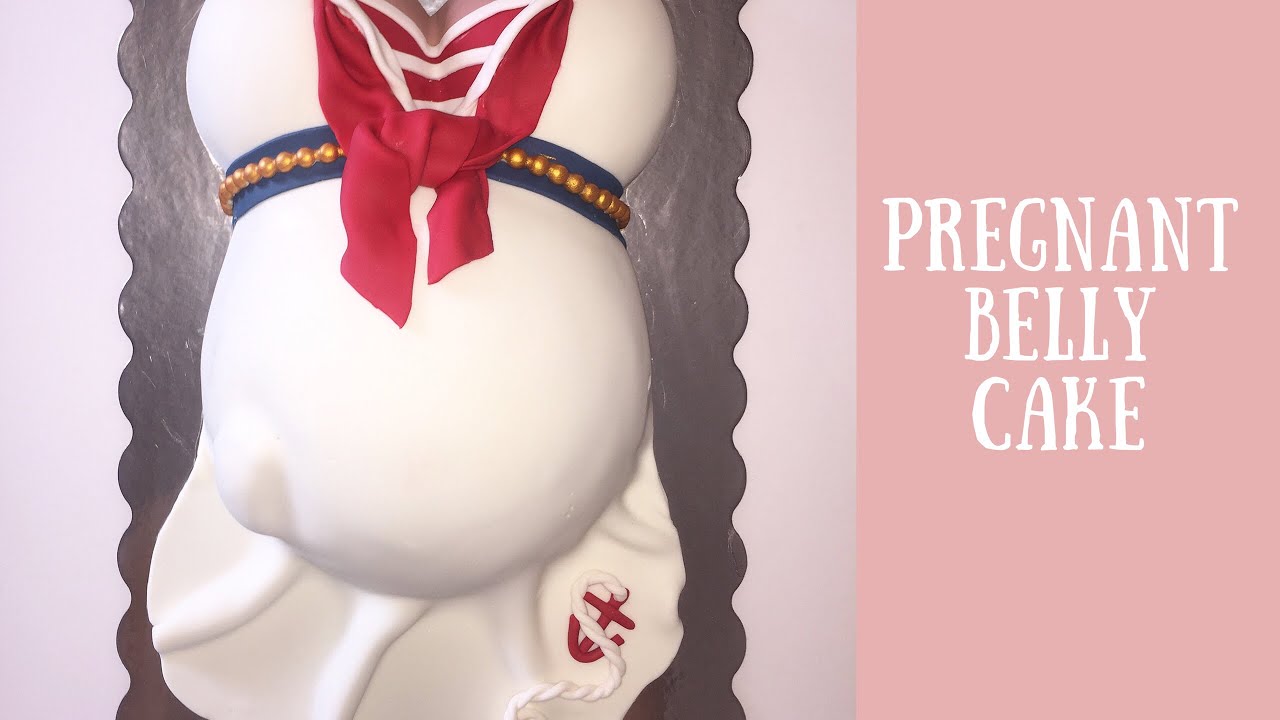 Pregnant Belly Cake