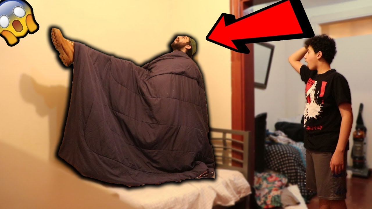 Levitating Prank On My Brothers !