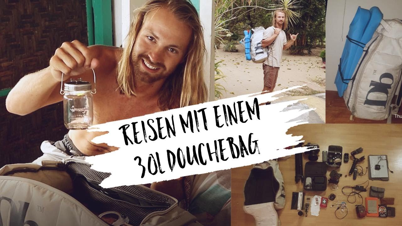 DOUCHEBAG hugger 30l - Der perfekte Rucksack für 2 Monate ASIEN / What's in my Bag / °32