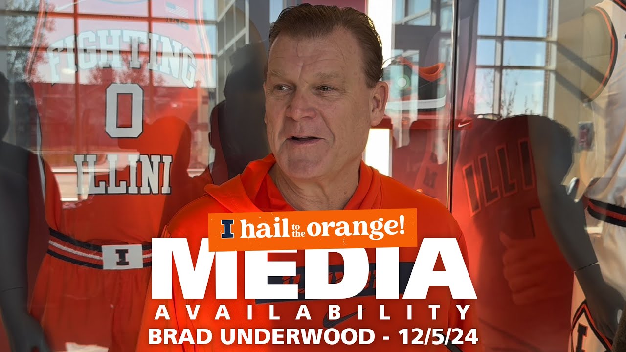 Illini Men's Basketball | Brad Underwood Media Availability 12/5/24