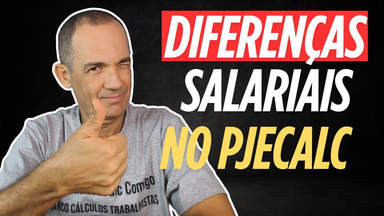 APURANDO DIFERENÇAS SALARIAIS NO PJECALC (PISO SALARIAL FIXADO (-) SALÁRIO RECEBIDO) + REFLEXOS