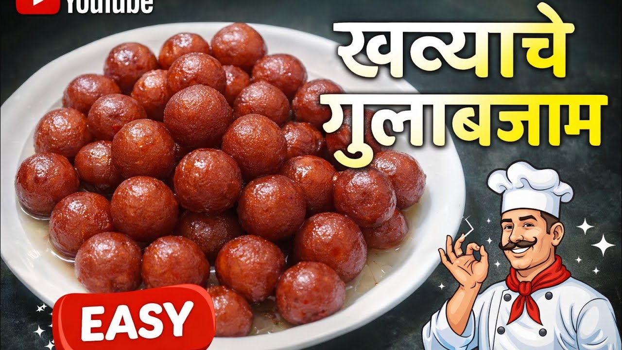 पाव किलो खव्याचे कोणालाही जमतील असे सोपे रसरशीत गुलाबजाम #youtube #youtubevideo #mawagulabjamun