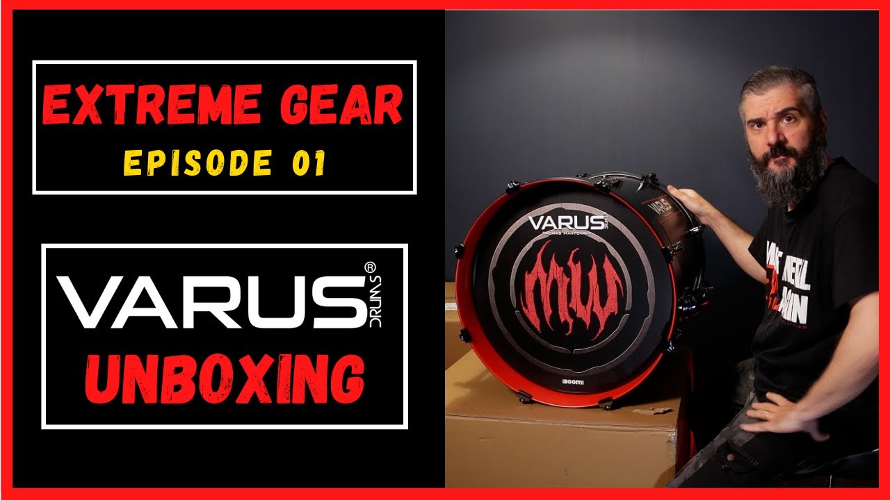 EXTREME GEAR 01 -  Unboxing VARUS Morpheus Red Stripes